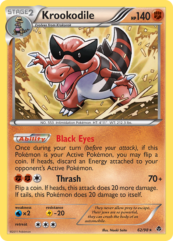 Emerging Powers Krookodile #62/98